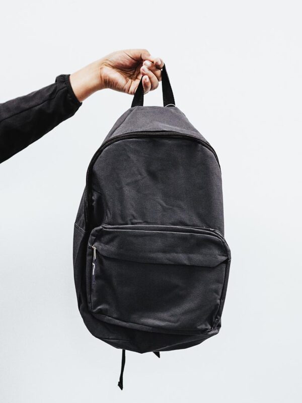 Classic Black Utility Backpack